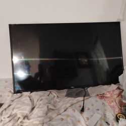 TCL 43 Inch Roku TV with Mounting Bracket To  hang