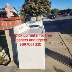 Free Pick Up Metal Washers And Dryers ♻️