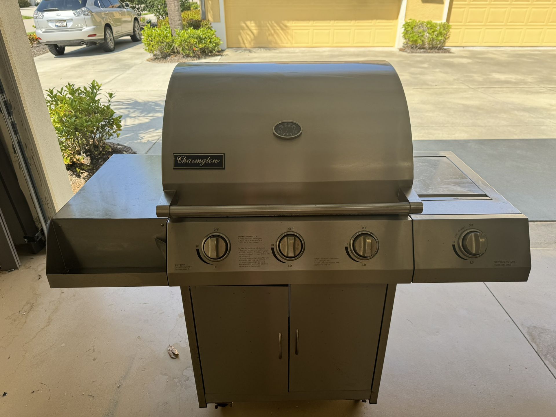 Stainless Steel Gas Grill