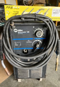 Miller 185 Tig welder