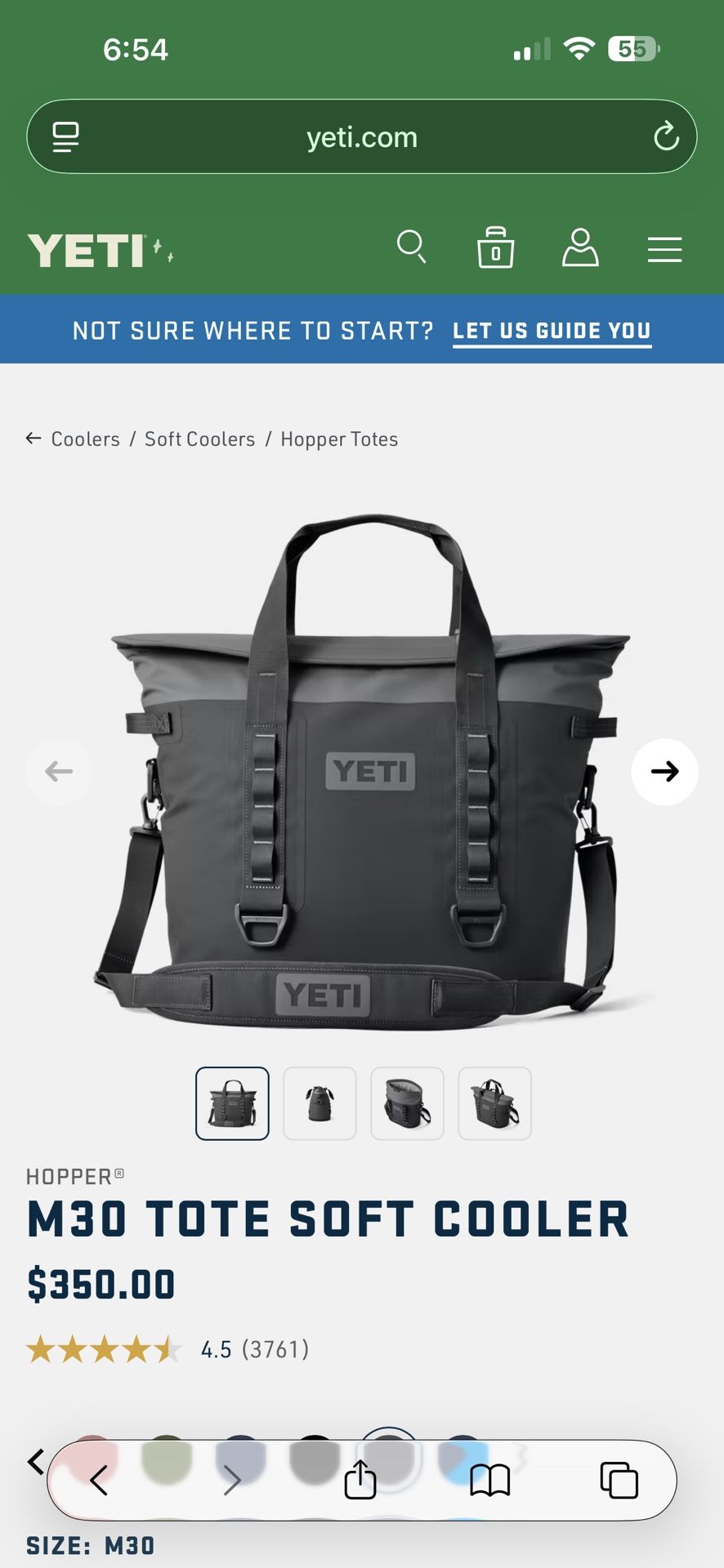YETI M30 Soft Cooler 