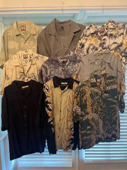 Tommy Bahama 100% Silk Hawaiian Camp Shirts – XL – Multiple Available
