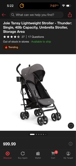 Light weight stroller