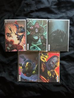 DC Justice League: Last Ride (2021) 1 2 3 4 6 NM/VF Variant Set Mendonca Inhyuk