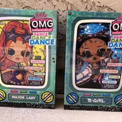 L.O.L. Surprise! OMG Dance Major Lady & B-Gurl Fashion Dolls