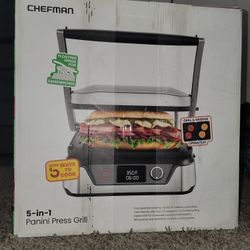 5-in-1 Panini Press Grill