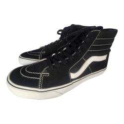Vans Sk8-Hi Black White Skateboard Sneakers Men’s Size 10.5/UK 9.5/EUR 44