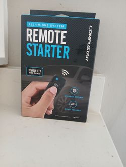 New Compustar RS1BDC3 2nd Gen Vehicle-Specific Remote Starter Bundle - Black