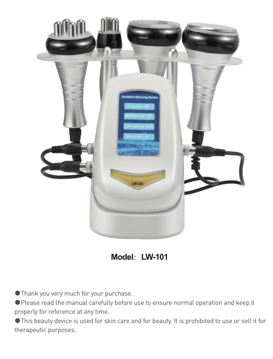 4-In-1 LW-101 Desktop Fat Explosion Instrument Radio Frequency Beauty Equipment