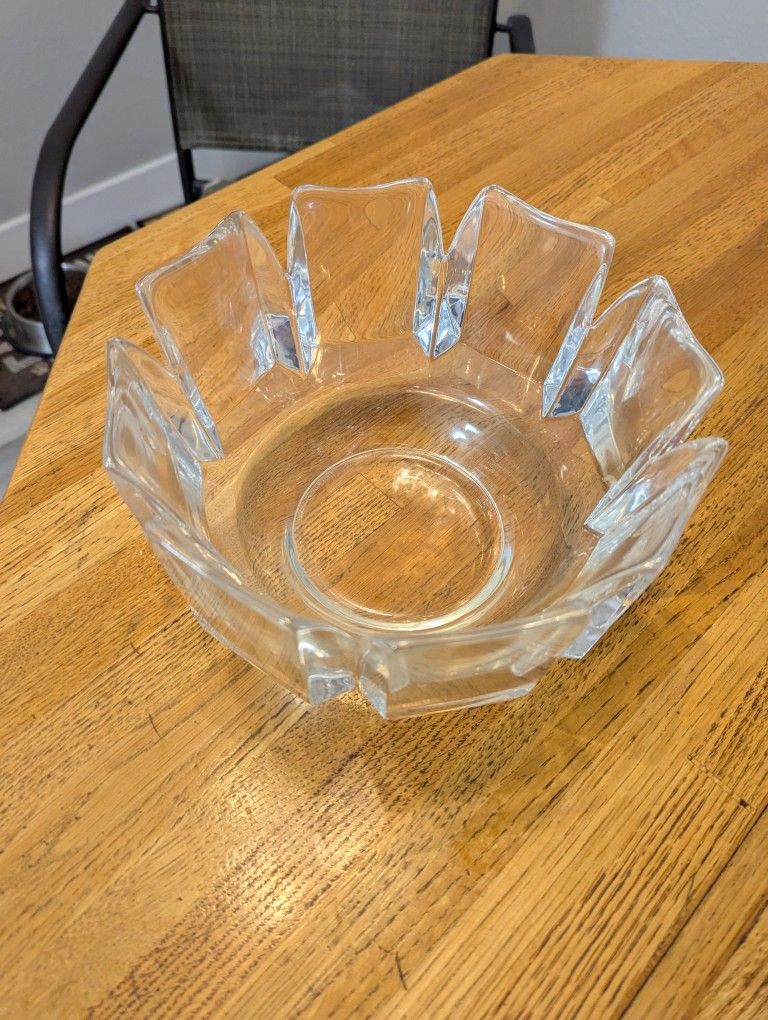 Crystal Bowl By Lars Hellsten