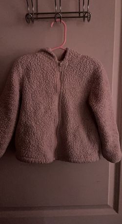 Pink Sherpa Sweater