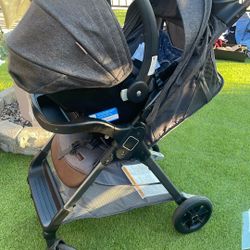 Safety first Stroller & Car Seat Grey And Brown
