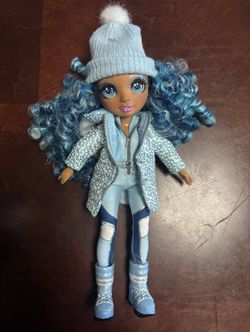 blue rainbow high doll