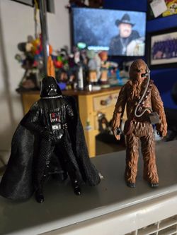 Darth Vader & Chewbacca hasbro 2005/2015