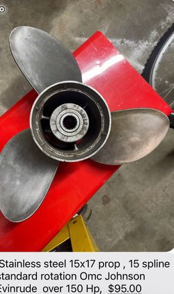 Stainless Steel Prop