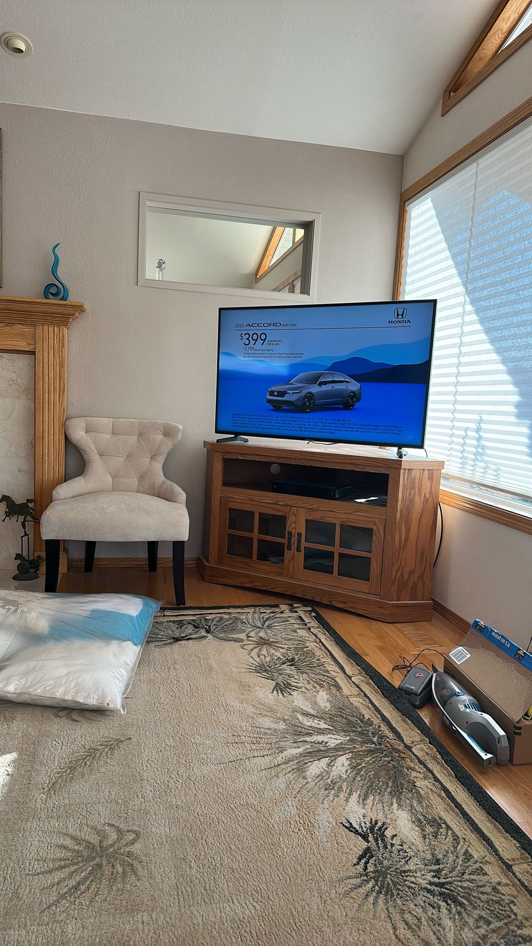 Corner TV Stand