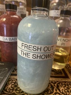 Fresh out the Shower body oil fragrances