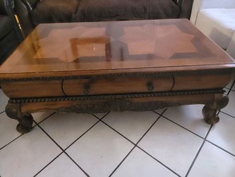 Coffee table and side table