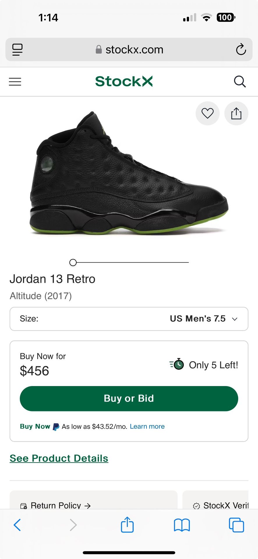 Jordan 13 Attitudes Green
