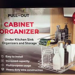Pull Out Cabinet Organizer Multipurpose 
