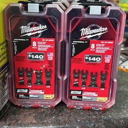 Milwaukee Universal Fit Oscillating Multi-Tool Blade Kit (8-Piece)