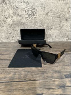 Versace 4296 Sunglasses GB1/87 59 16 145 3N Black Gold