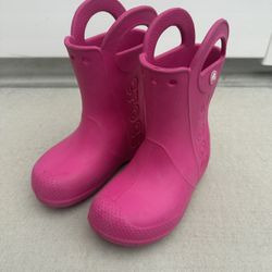 Pink CROCS For Toddler Size 10