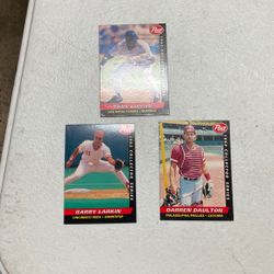 Vintage 1993 baseball cards from post