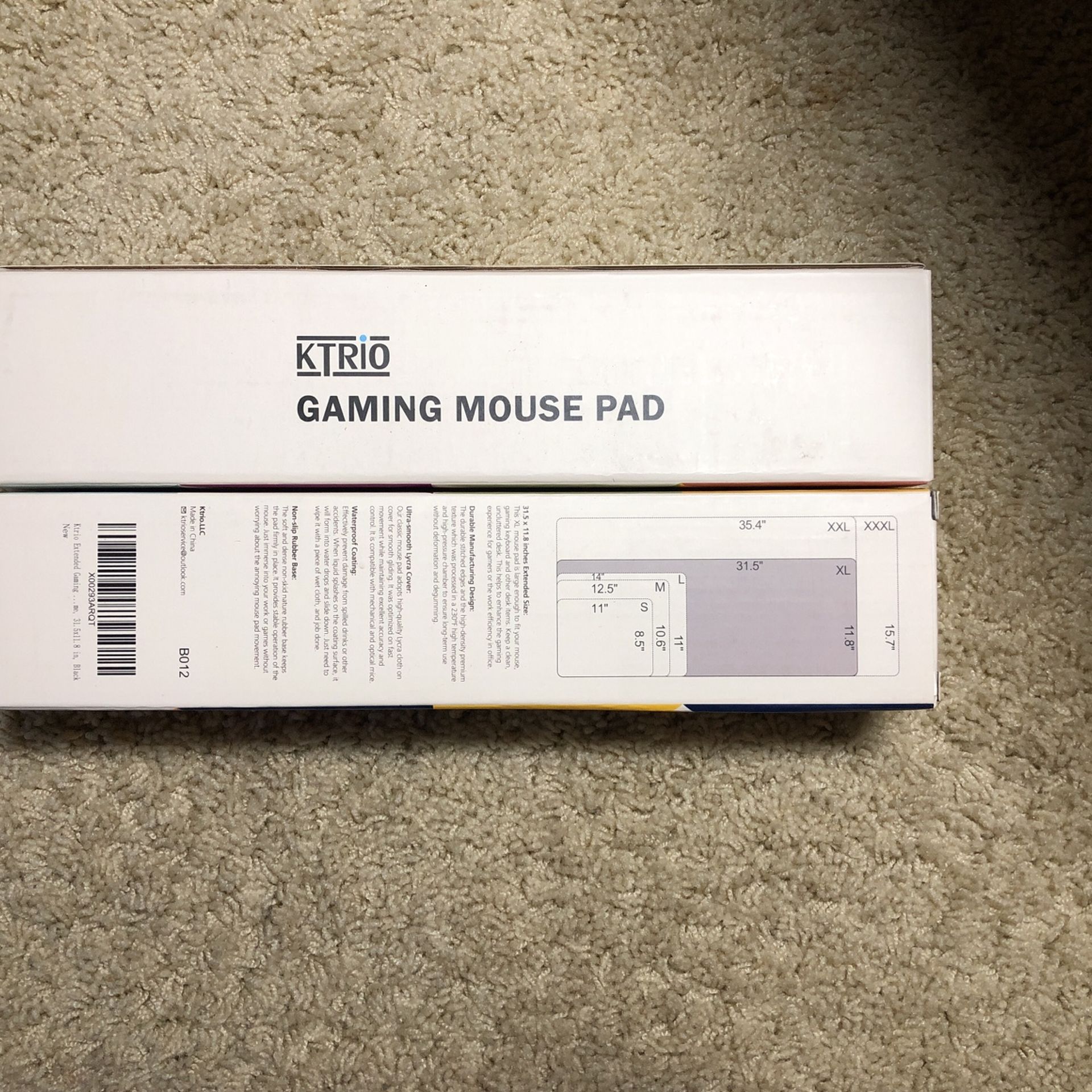Ktrio Gaming Mouse Pad