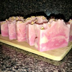 All Natural Rose Cold Process Soap