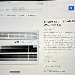 Danali Aire Window A/C Unit
