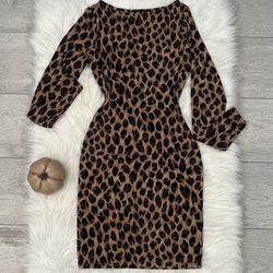 Leopard Print Dress (large)