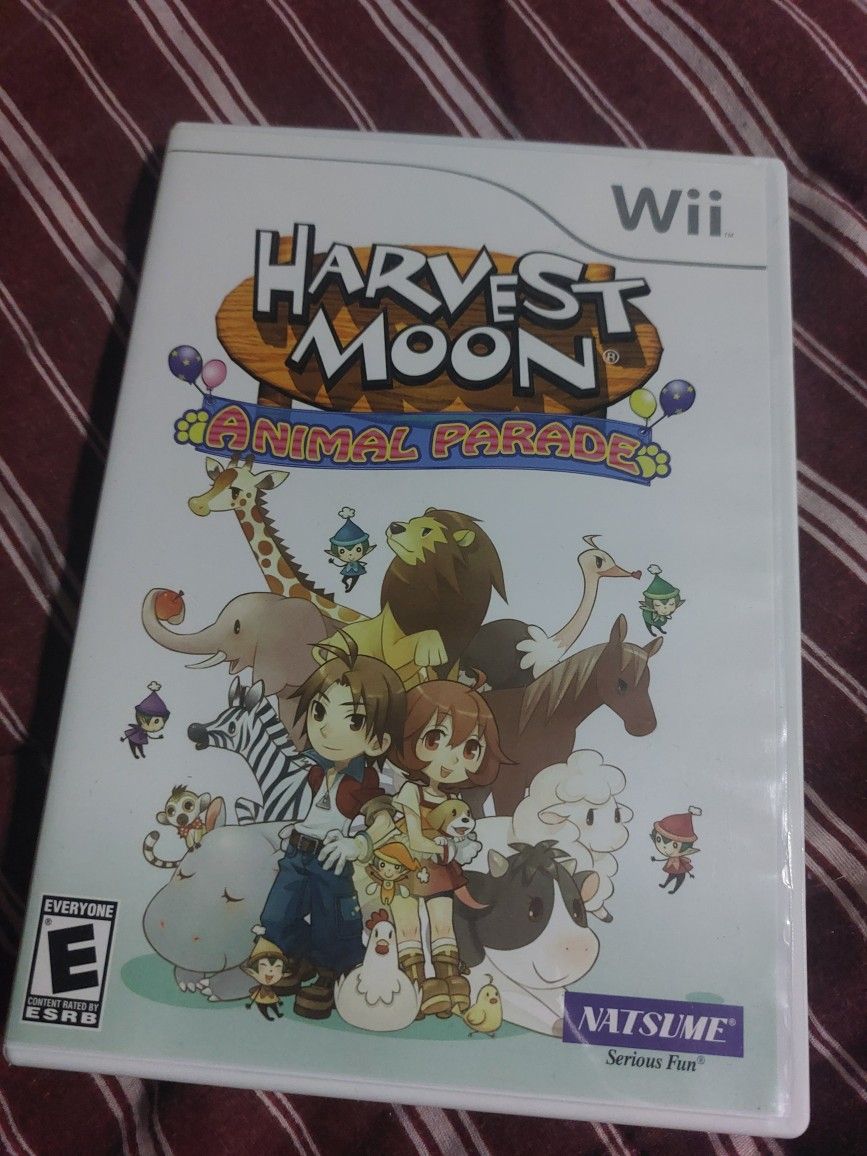Wii Harvest Moon Animal Parade