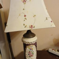 Lamparas ,Antigua de Porcelanas