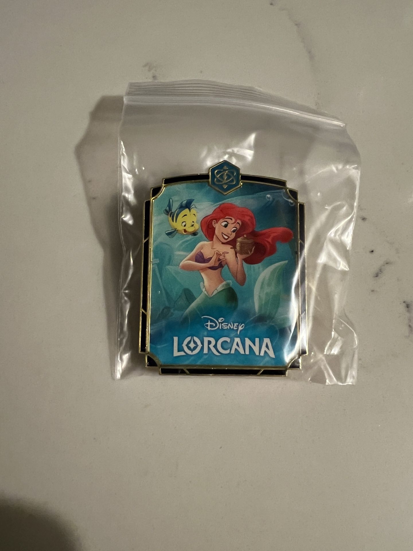 Brand New Disney Lorcana Ariel Pin