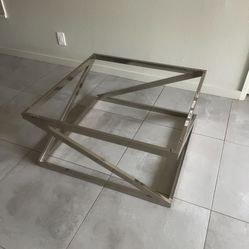 Coffee Table - Modern / Metal / Glass