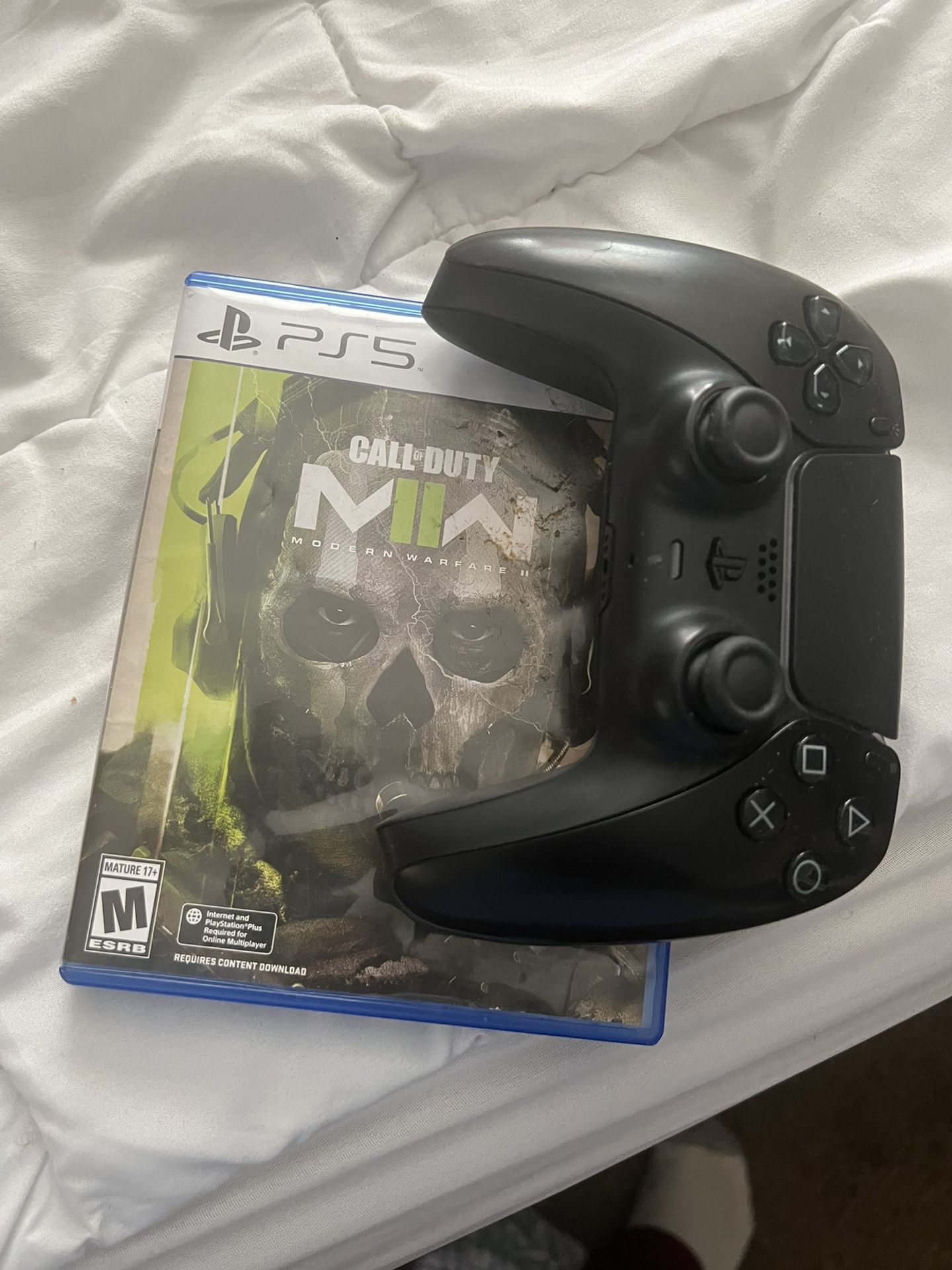 Ps5 Black Controller And Call Of Duty Modern Warfare