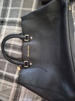 Michael Kors Black Saffiano Leather Tote Bag
