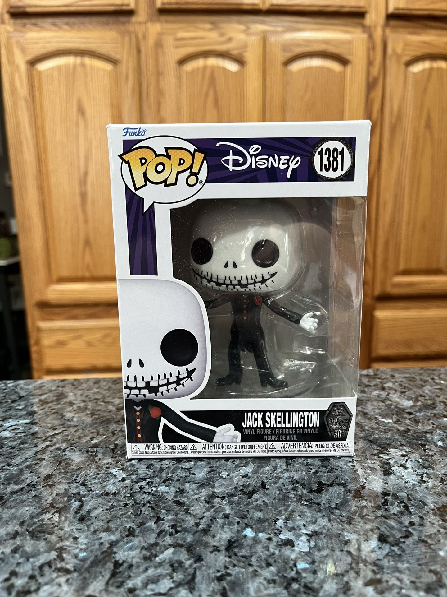 Funko POP! Disney: The Nightmare Before Christmas # 1381 Jack Skellington In Formal Suit Vinyl Figure