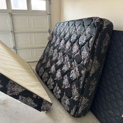 Free Queen Mattress and Box And Art 