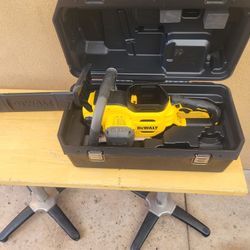 DEWALT FLEXVOLT BRUSHLES 60V. CHAINSAW 18" Tool Only  Perfet Conditions 