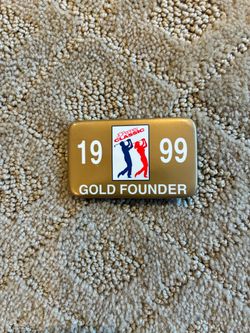 1999 JCPenney Classic "Gold Founder" Tournament Pin / Badge