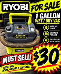 Ryobi 18v plus VAC