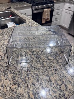 Brightroom Clear Shelf Riser 15” x 10” x 6”