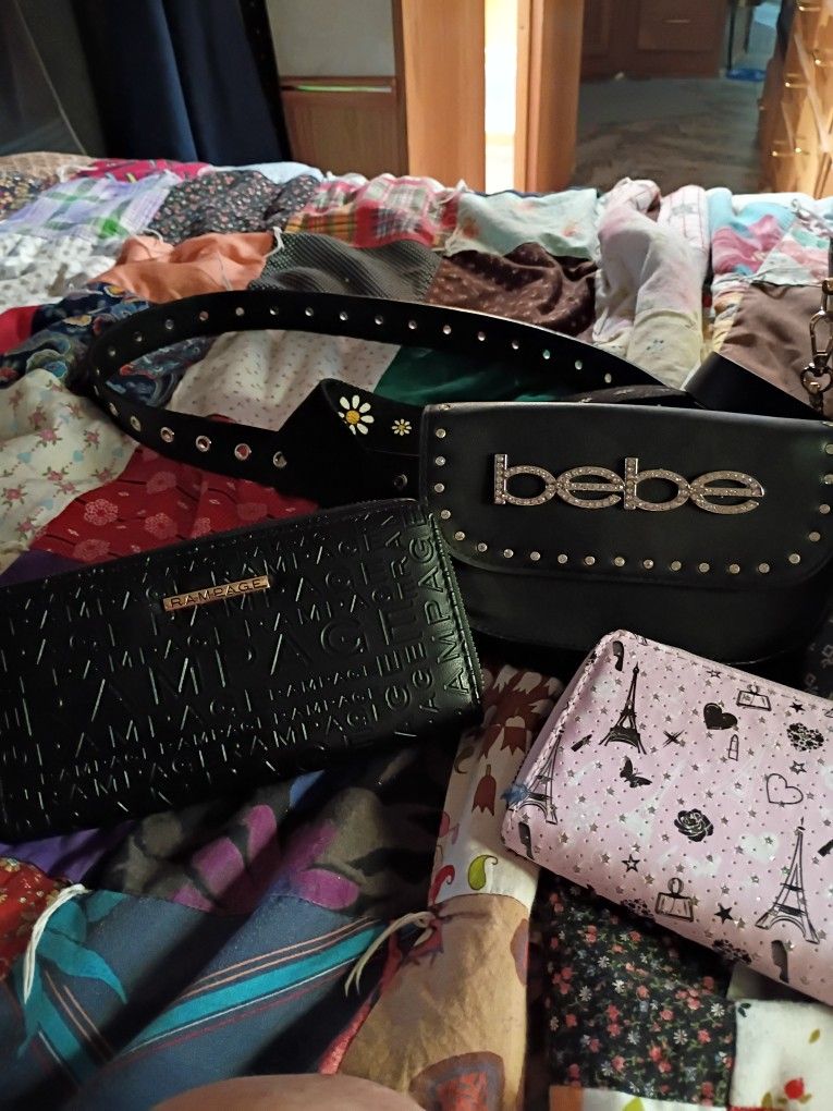 Rampage/ Bebe Wallets And Fanny Packs