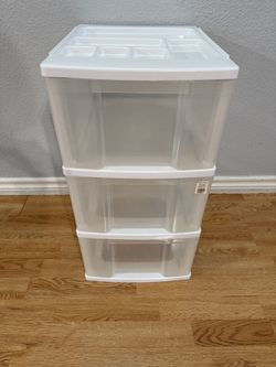 3 Drawers Plastic Storage Organiser.