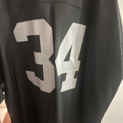 Mitchell & Ness Stitch Bo Jackson 34 Jersey 