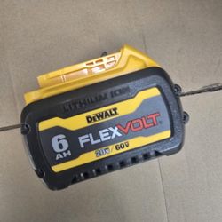 Dewalt FLEXVOLT 20V/60V MAX Lithium-Ion 6.0Ah Battery Pack