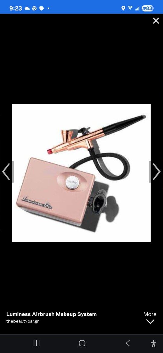 Luminescent Air Brush And Compressor