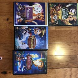 5x Disney DVD’s